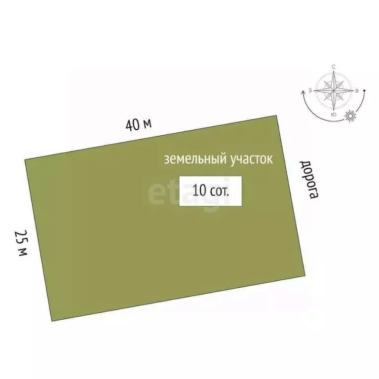 Участок в Марий Эл, Медведевский район, Сидоровское с/пос, д. ... - Фото 2