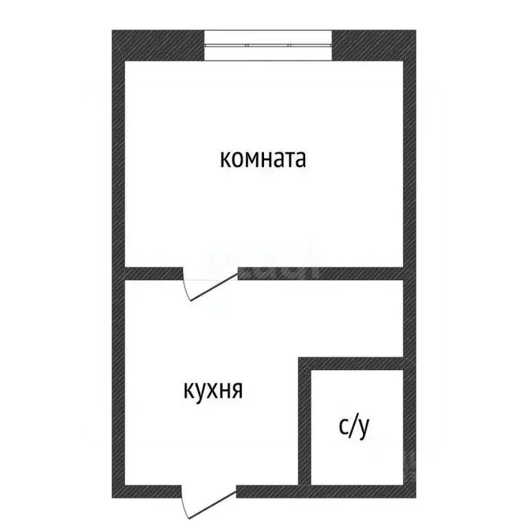 1-к кв. Курганская область, Курган Красномаячная ул., 62 (25.0 м) - Фото 1