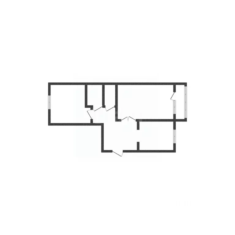 2-к кв. Белгородская область, Губкин Народная ул., 16 (50.1 м) - Фото 2