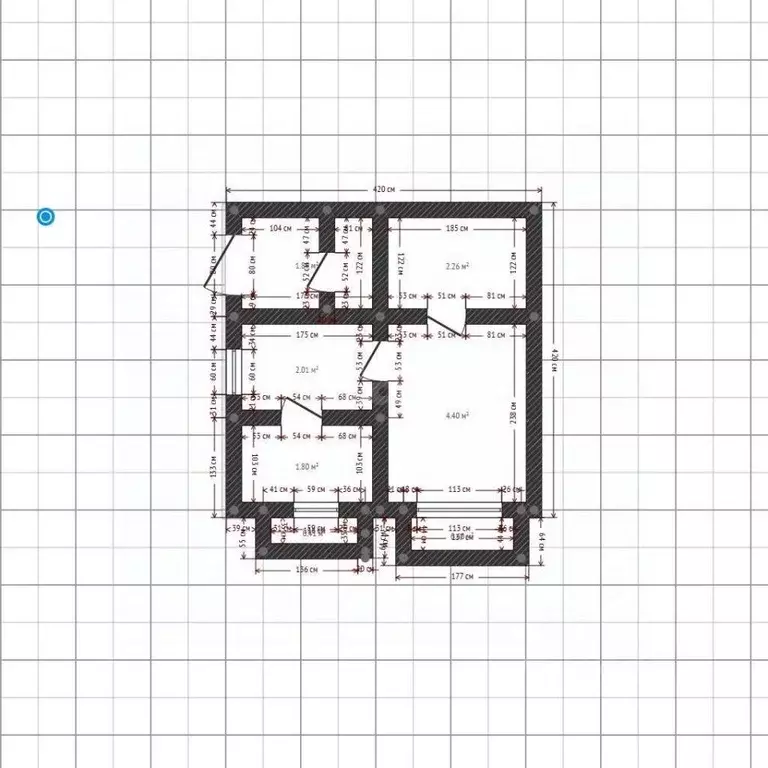 2-к кв. Иркутская область, Иркутск ул. Авиастроителей, 28А/3 (46.7 м) - Фото 2