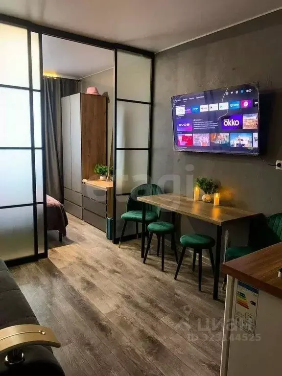 Студия Новосибирская область, Новосибирск ул. Забалуева, 96 (27.0 м) - Фото 2