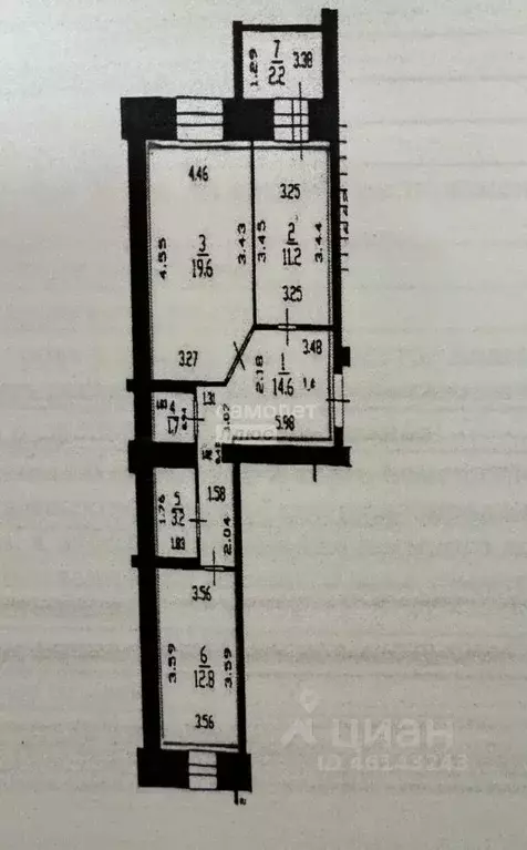 2-к кв. Марий Эл, Медведево городское поселение, Медведево пгт ул. ... - Фото 2