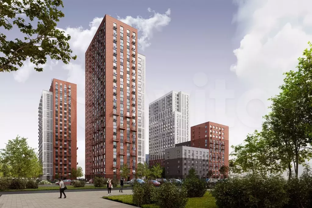 Квартира-студия, 30,8 м, 19/24 эт. - Фото 1