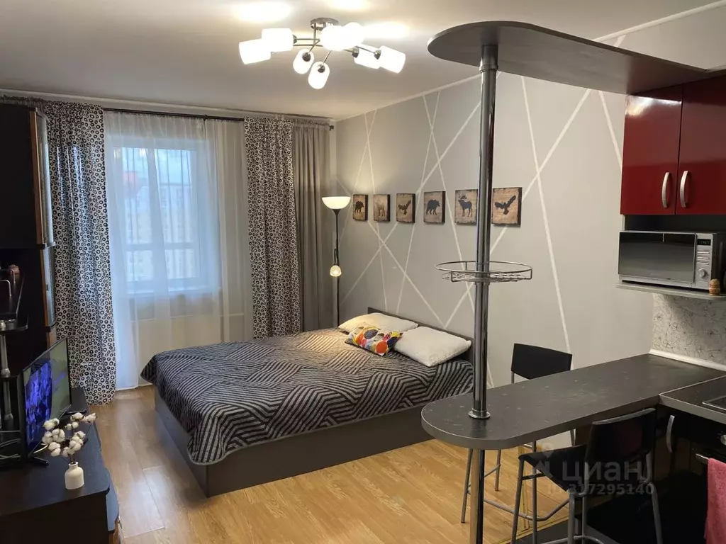 Студия Санкт-Петербург Ленинский просп., 82к1 (36.0 м) - Фото 1
