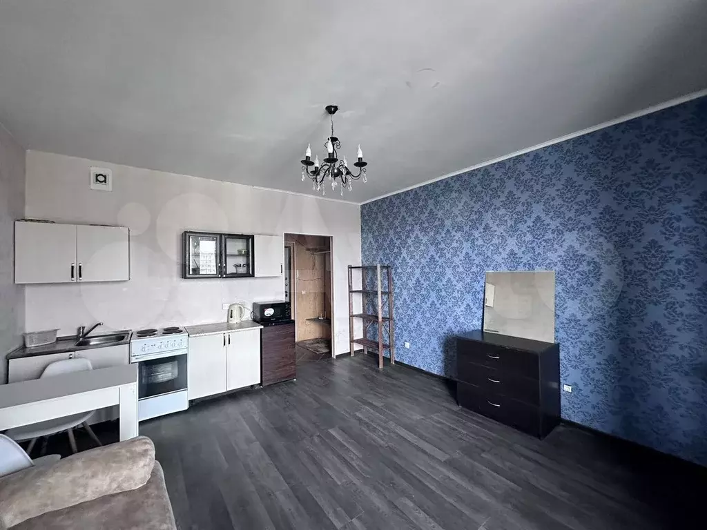 Квартира-студия, 28 м, 21/22 эт. - Фото 1