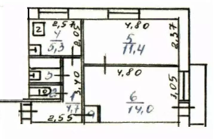 2-к кв. Московская область, Звенигород Одинцовский городской округ, ... - Фото 1
