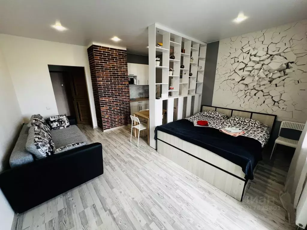 Студия Санкт-Петербург ул. Обручевых, 5 (30.0 м) - Фото 0