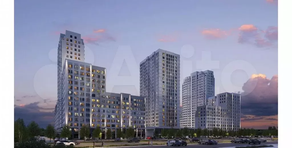 Квартира-студия, 22,5 м, 24/25 эт. - Фото 0