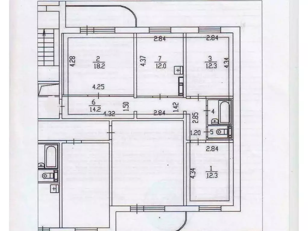 3-к кв. Пермский край, д. Кондратово ул. Строителей, 3/1 (72.5 м) - Фото 1