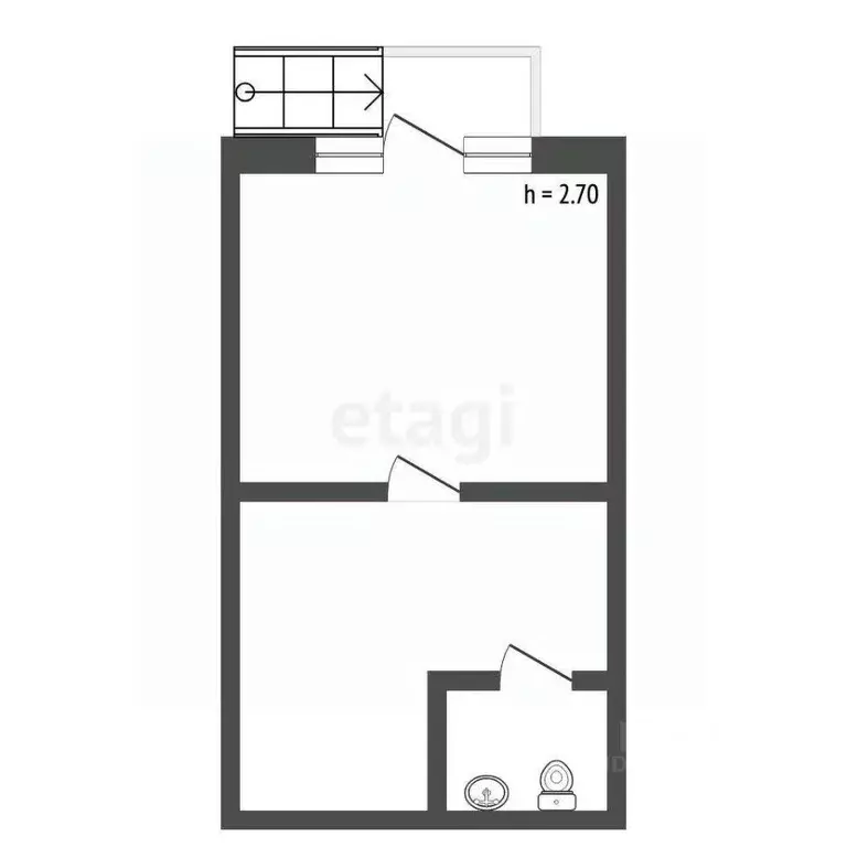 Торговая площадь в Мордовия, Саранск Советская ул., 63 (41 м) - Фото 2