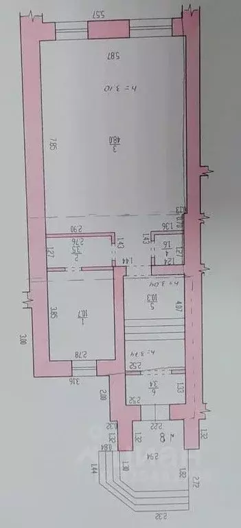 Помещение свободного назначения в Брянская область, Брянск ул. ... - Фото 1