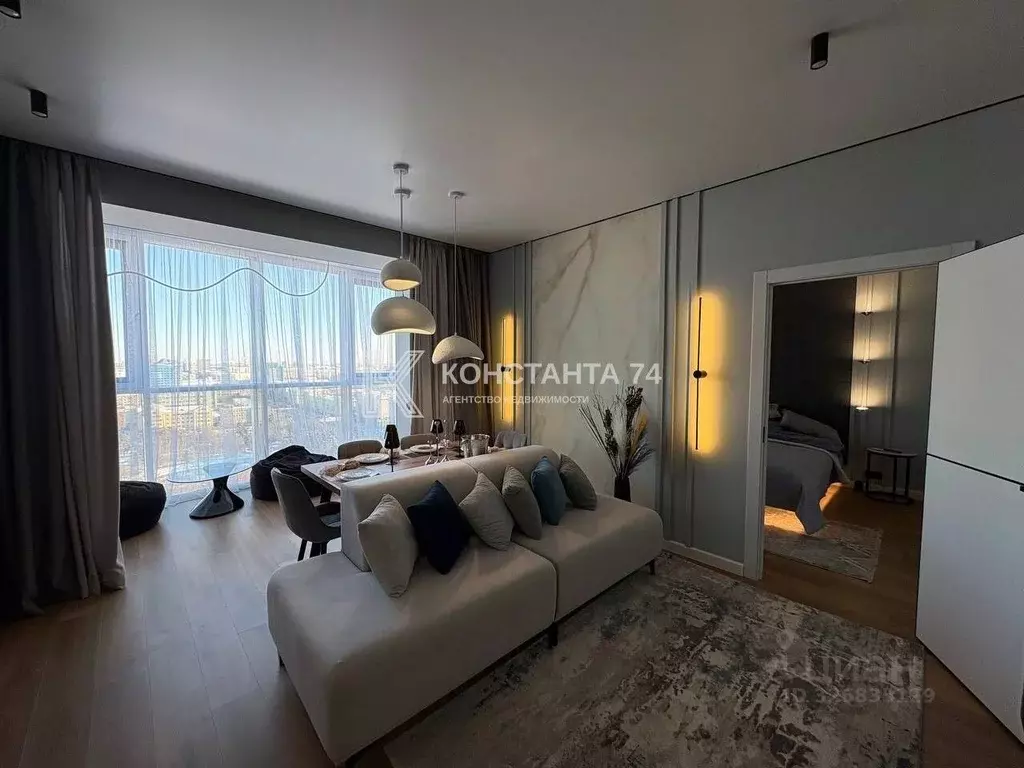 1-к кв. Челябинская область, Челябинск просп. Ленина, 64Б (60.0 м) - Фото 1