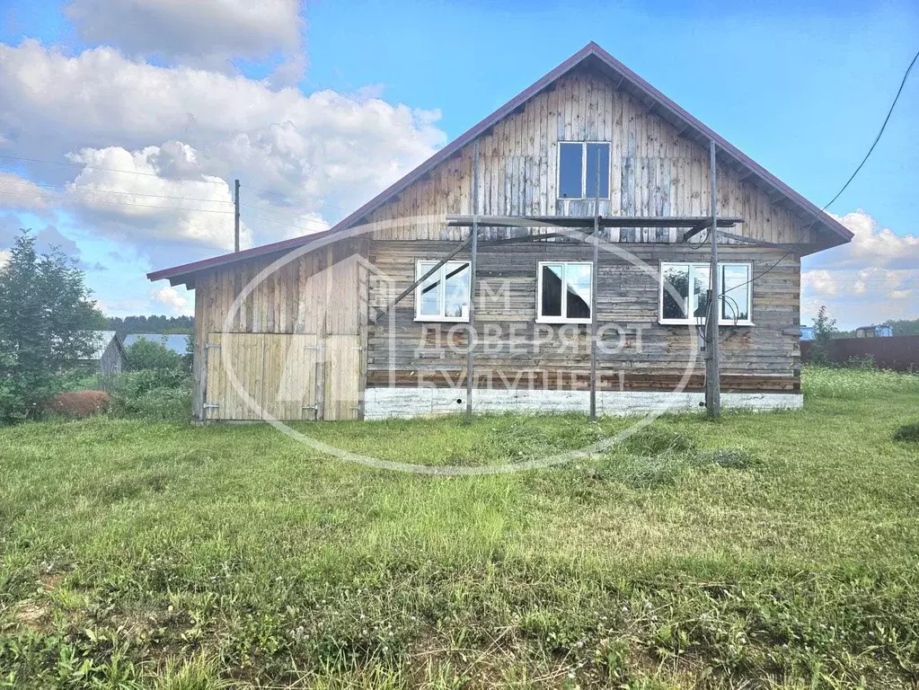 Дом в Пермский край, Чайковский городской округ, с. Фоки ул. ... - Фото 0