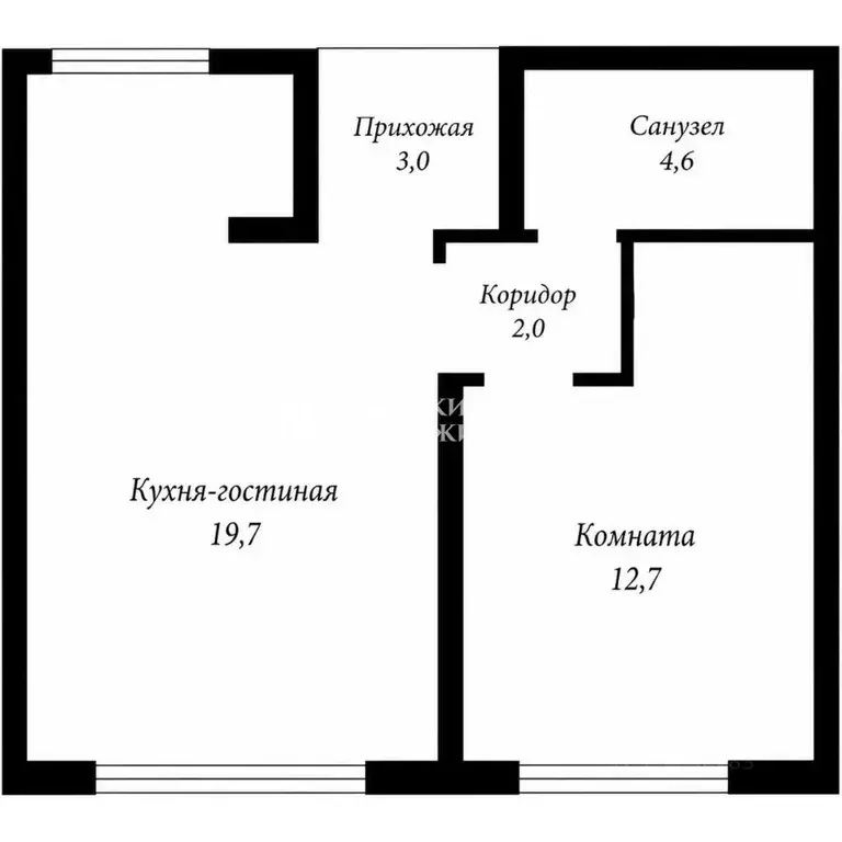 1-к кв. Москва Дубининская ул., 59А (41.5 м) - Фото 2