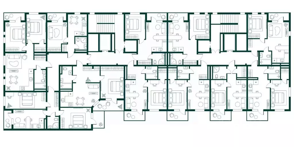 1-к кв. Дагестан, Дербент Новая История жилой комплекс (41.55 м) - Фото 2
