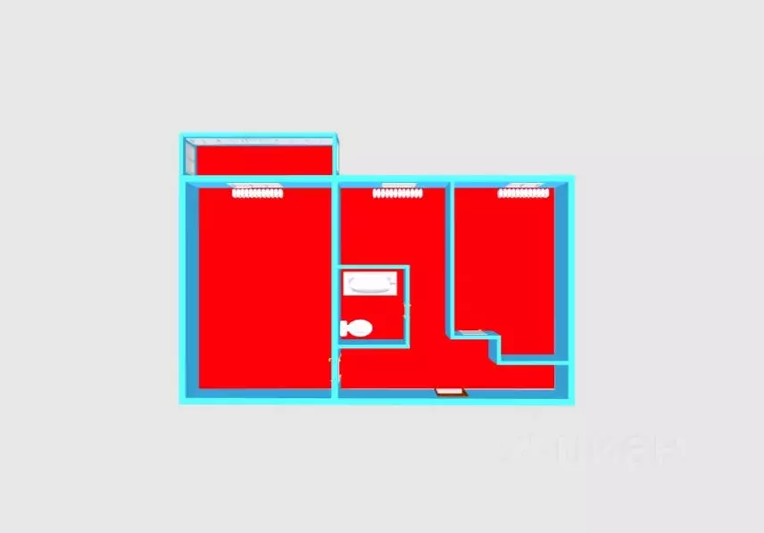 2-к кв. Камчатский край, Петропавловск-Камчатский Кроноцкая ул., 4 ... - Фото 1