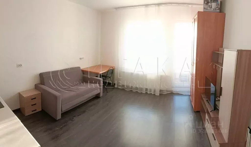 Студия Санкт-Петербург ул. Генерала Кравченко, 9к1 (23.7 м) - Фото 1