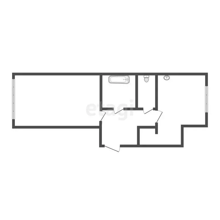 1-комнатная квартира: Ангарск, 95-й квартал, 24 (40 м) - Фото 0