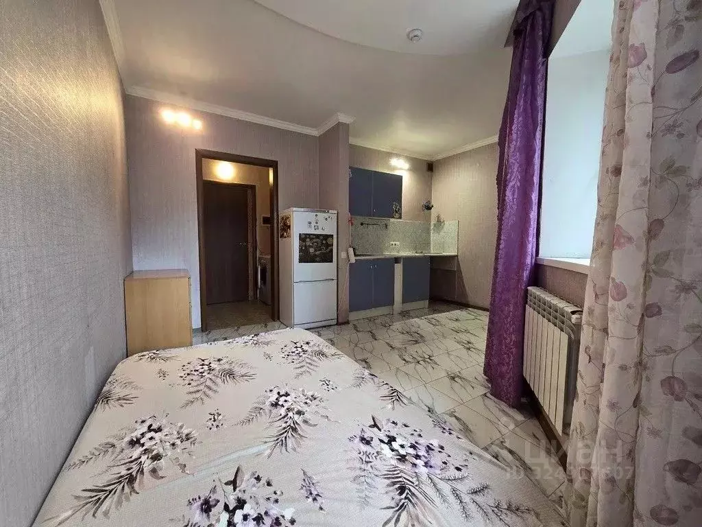 Студия Калужская область, Обнинск Белкино мкр, ул. Самсоновская, 98Б ... - Фото 1