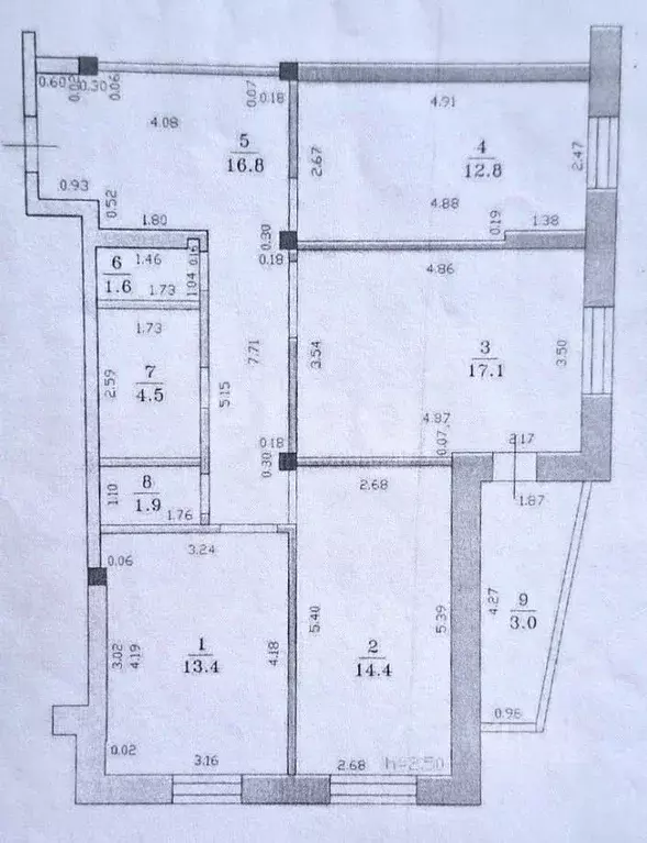 3-к кв. Татарстан, Казань Горсоветская ул., 29 (82.5 м) - Фото 1