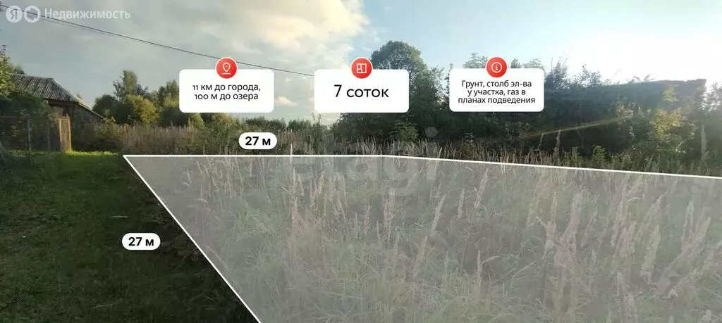 Участок в Костромской район, Бакшеевское сельское поселение, деревня ... - Фото 2