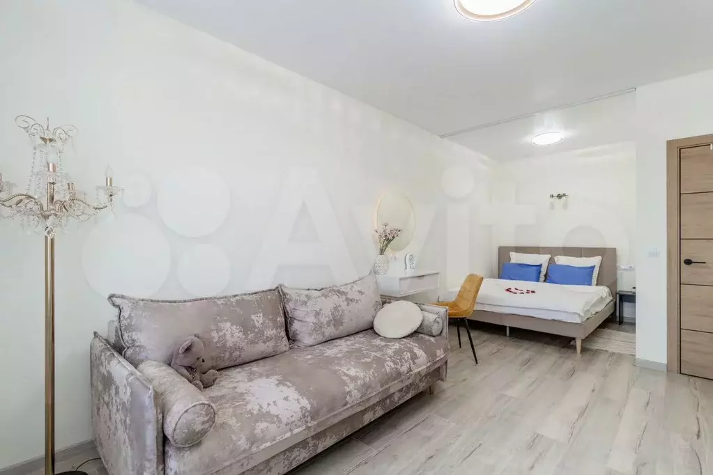 1-к. квартира, 37,8 м, 5/8 эт. - Фото 0