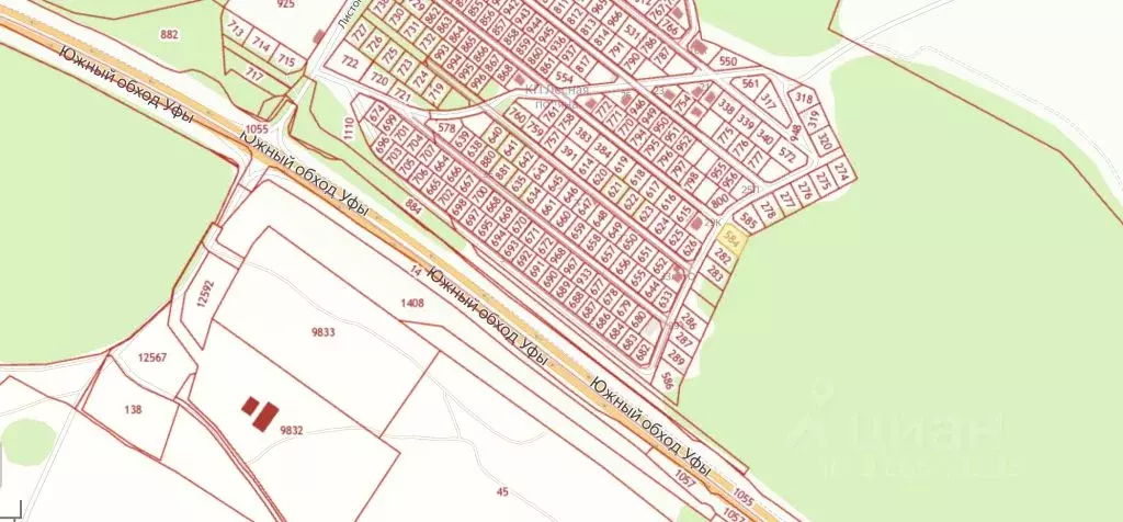 Участок в Башкортостан, Уфа Лесная Поляна кп,  (10.0 сот.) - Фото 2