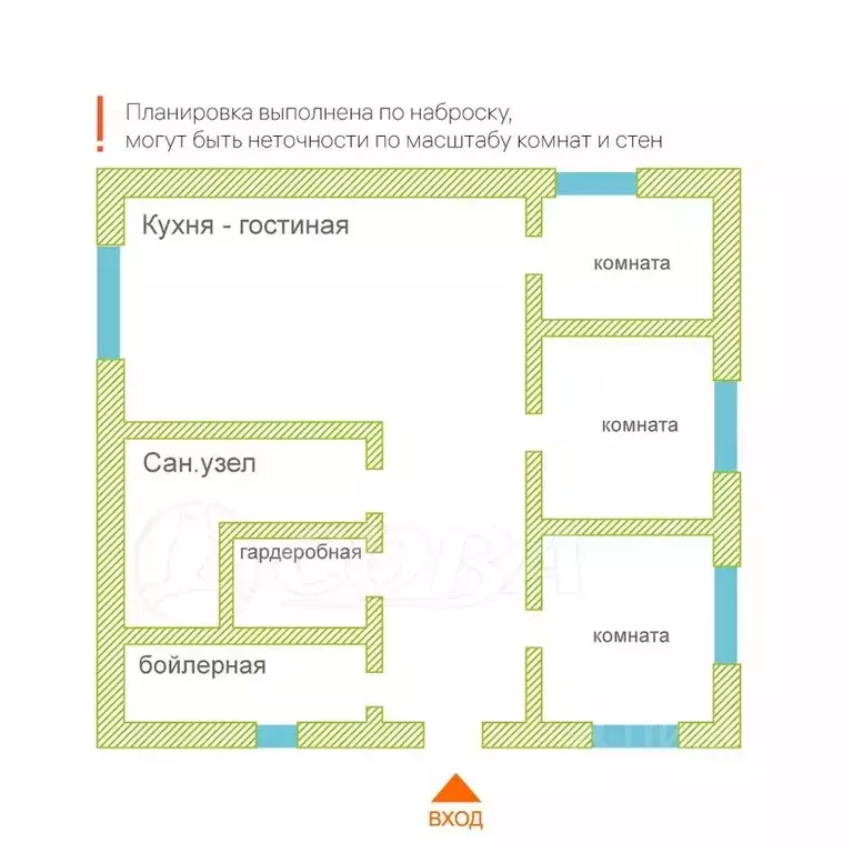Дом в Тюменская область, Тюменский район, с. Перевалово ул. ... - Фото 2
