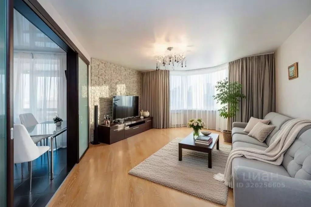 3-к кв. Свердловская область, Екатеринбург ул. Сакко и Ванцетти, 47 ... - Фото 1