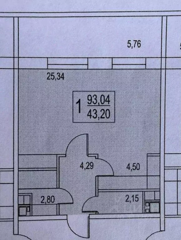 1-к кв. Москва Новогиреевская ул., 5 (43.0 м) - Фото 2