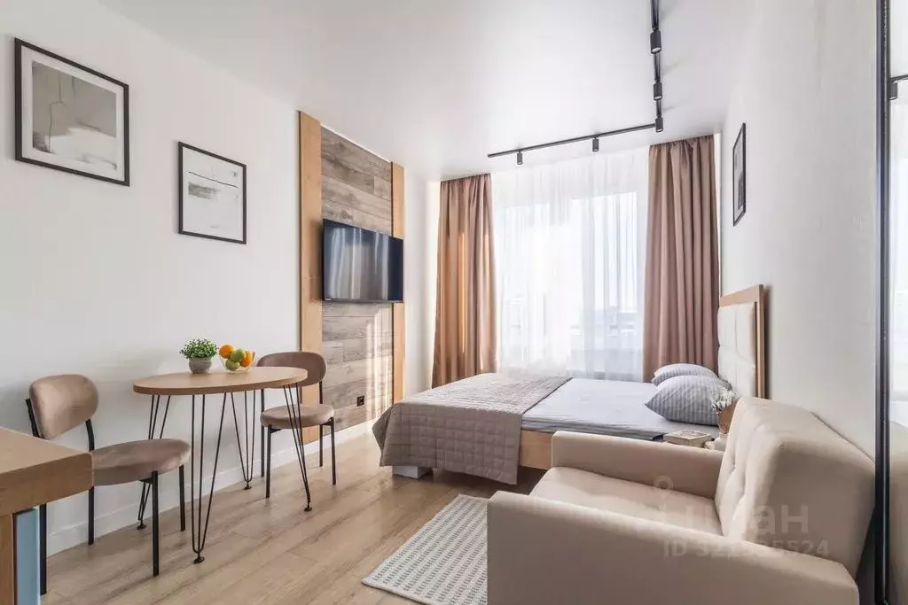 Студия Санкт-Петербург просп. Крузенштерна, 4 (25.0 м) - Фото 1