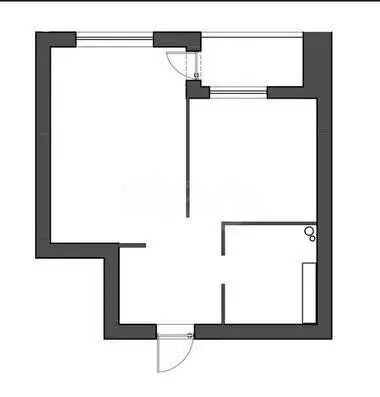 1-комнатная квартира: Барнаул, улица Солнечная Поляна, 7 (31 м) - Фото 1