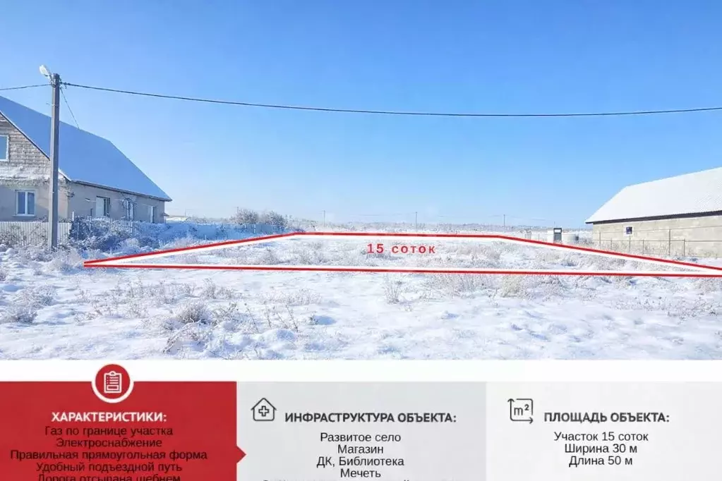 Участок в Башкортостан, Стерлитамакский район, Казадаевский сельсовет, ... - Фото 1