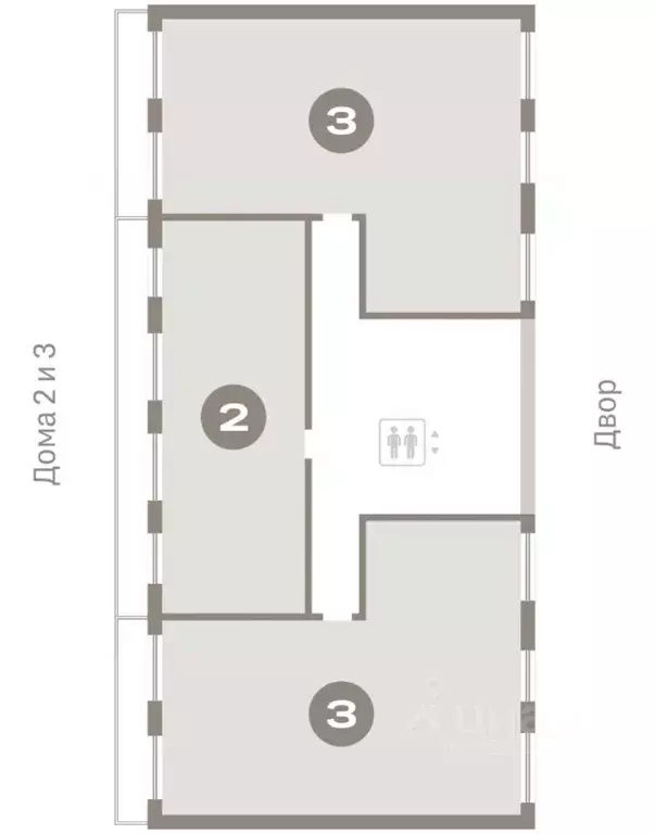 3-к кв. Омская область, Омск  (103.26 м) - Фото 2
