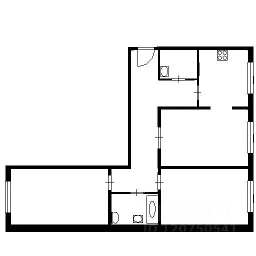 3-к кв. Московская область, Мытищи Юбилейная ул., 6 (93.0 м) - Фото 2
