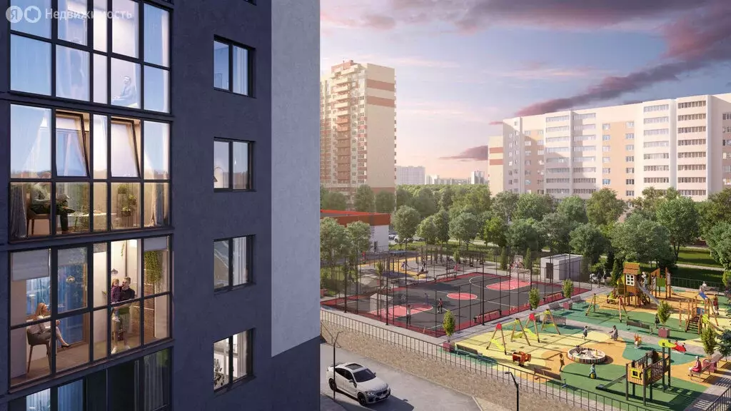 1-комнатная квартира: Рязань, микрорайон Октябрьский городок, 51 ... - Фото 2