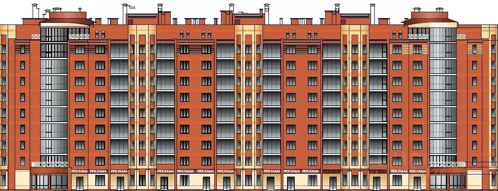 1-к кв. Смоленская область, Вязьма ул. Ленина, 71 (58.31 м) - Фото 2