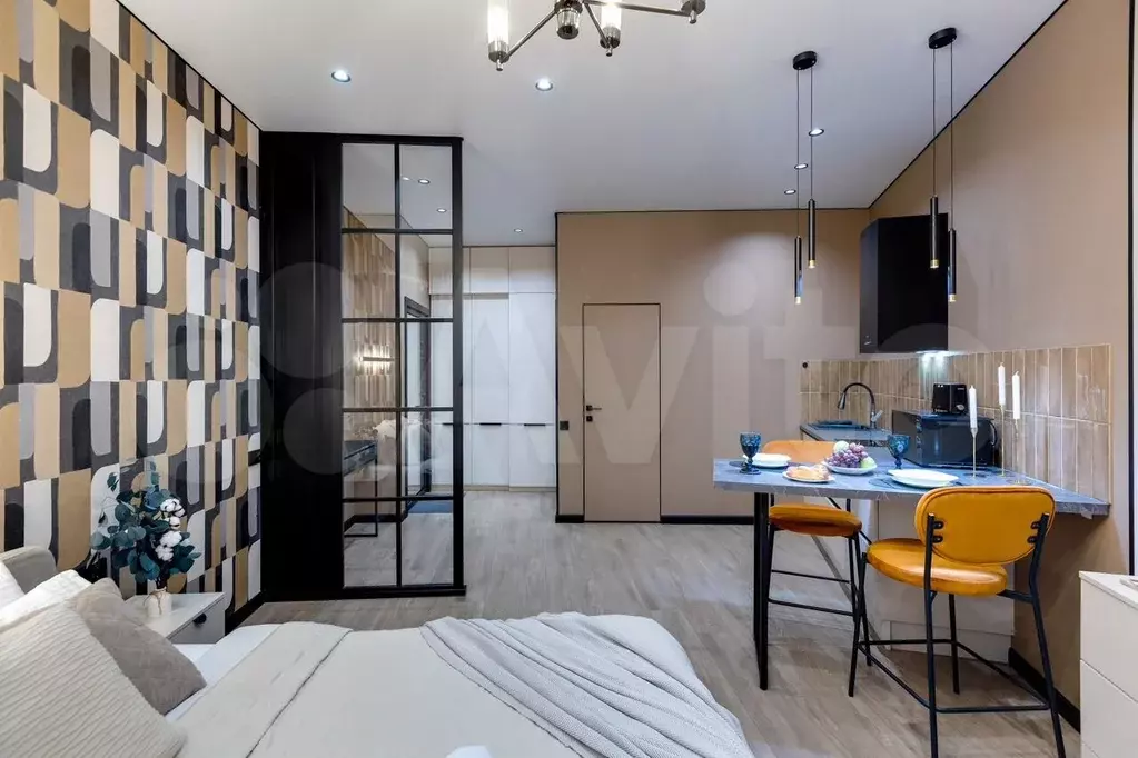 Апартаменты-студия, 27 м, 7/10 эт. - Фото 0