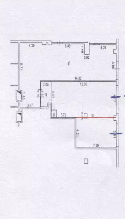 Продам помещение свободного назначения, 110 м - Фото 0