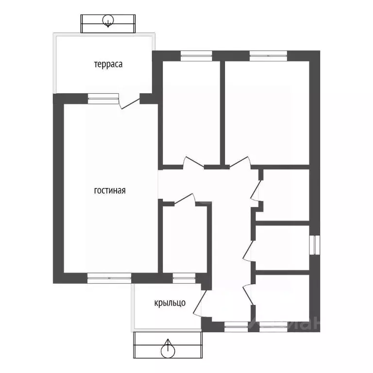 Дом в Краснодарский край, Анапа муниципальный округ, с. Гай-Кодзор ул. ... - Фото 2