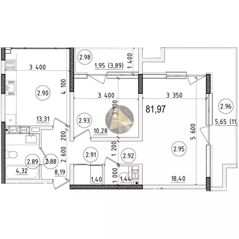 2-к кв. Крым, Феодосия муниципальный округ, Коктебель пгт ул. ... - Фото 2