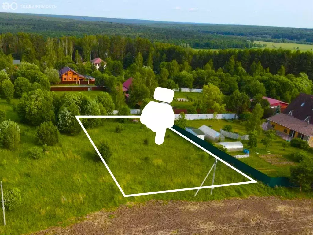 Участок в деревня Строитель, Соловьиная улица, 6 (15 м) - Фото 2