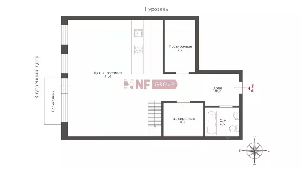 4-к кв. Москва ул. Льва Толстого, 23к1 (236.0 м) - Фото 1