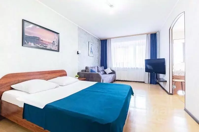 1-к кв. Томская область, Томск Учебная ул., 8 (40.0 м) - Фото 1