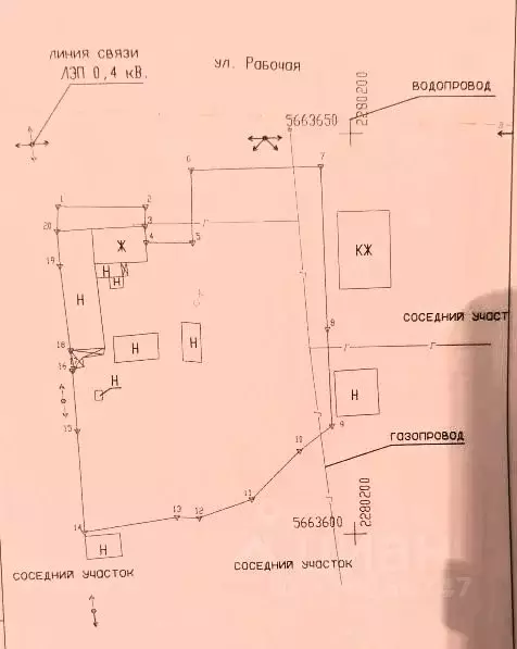 Дом в Саратовская область, с. Синенькие ул. Рабочая (49 м) - Фото 1