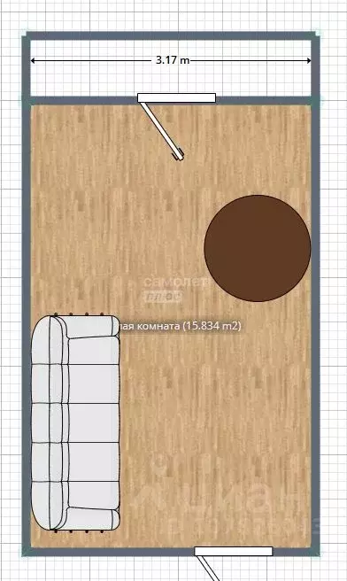 Комната Приморский край, Находка ул. Постышева, 13 (12.0 м) - Фото 2