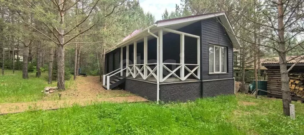 Дом в Красноярский край, Дивногорск городской округ, пос. Манский ул. ... - Фото 1