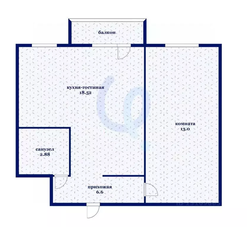 2-к кв. Краснодарский край, Краснодар Офицерская ул. (41.1 м) - Фото 2