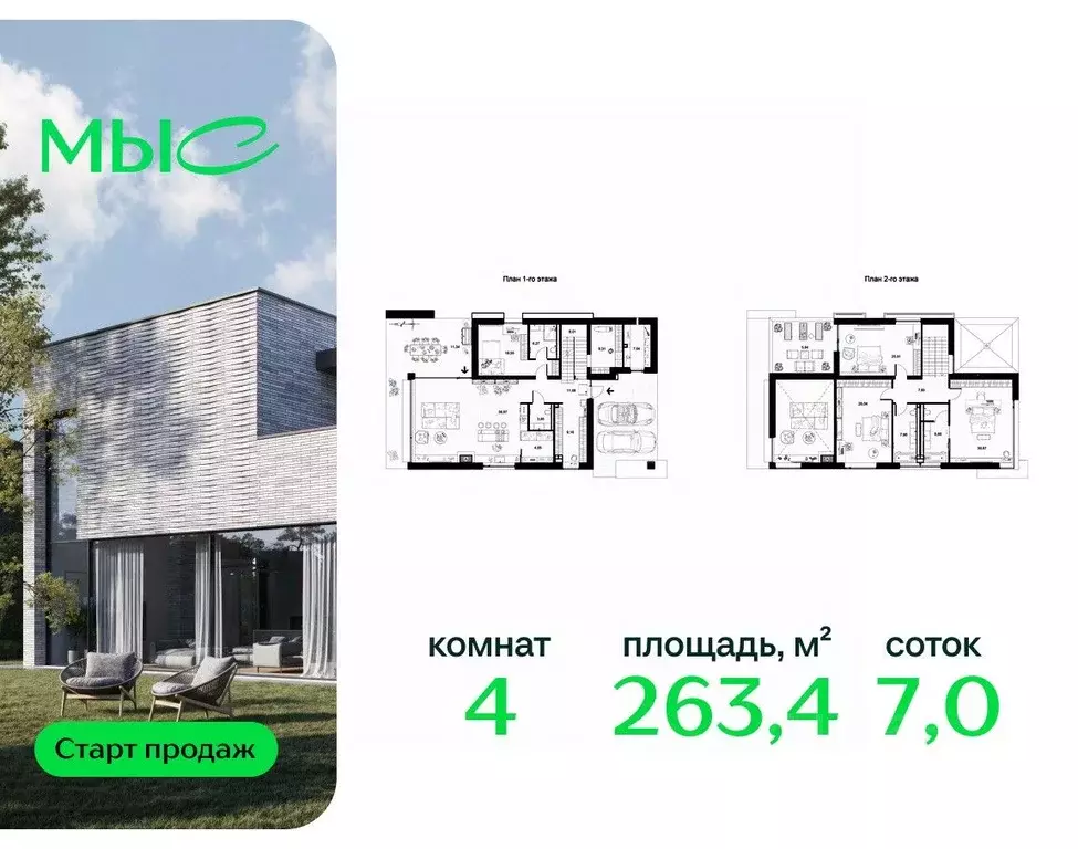 Коттедж в Московская область, Одинцовский городской округ, д. Ликино, ... - Фото 2