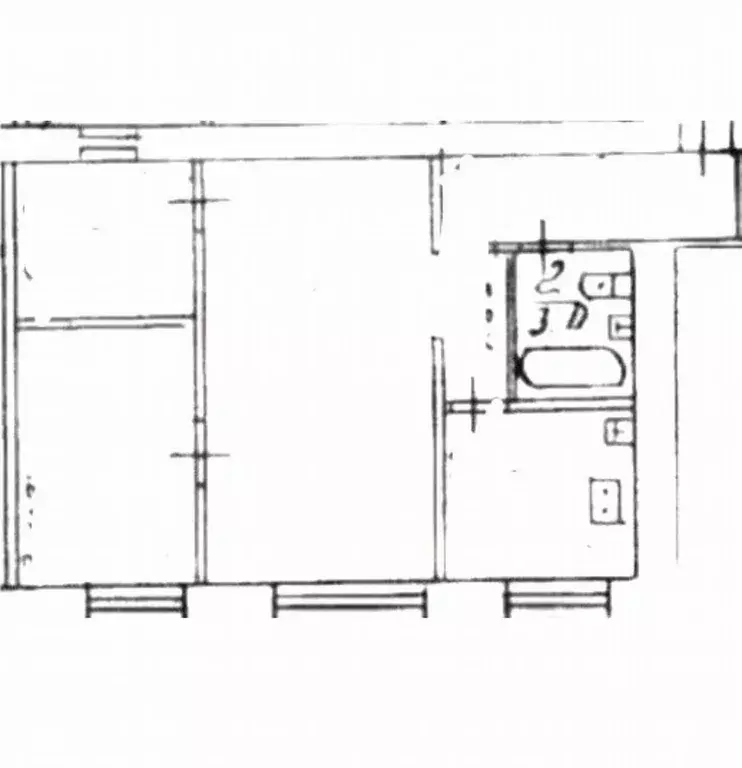 2-к кв. Рязанская область, Рязань ул. Юннатов, 10 (44.0 м) - Фото 0